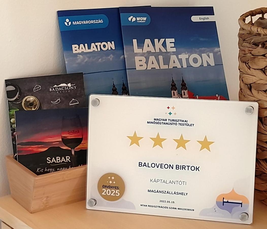 Baloveon Birtok Kaptalantoti Экстерьер фото